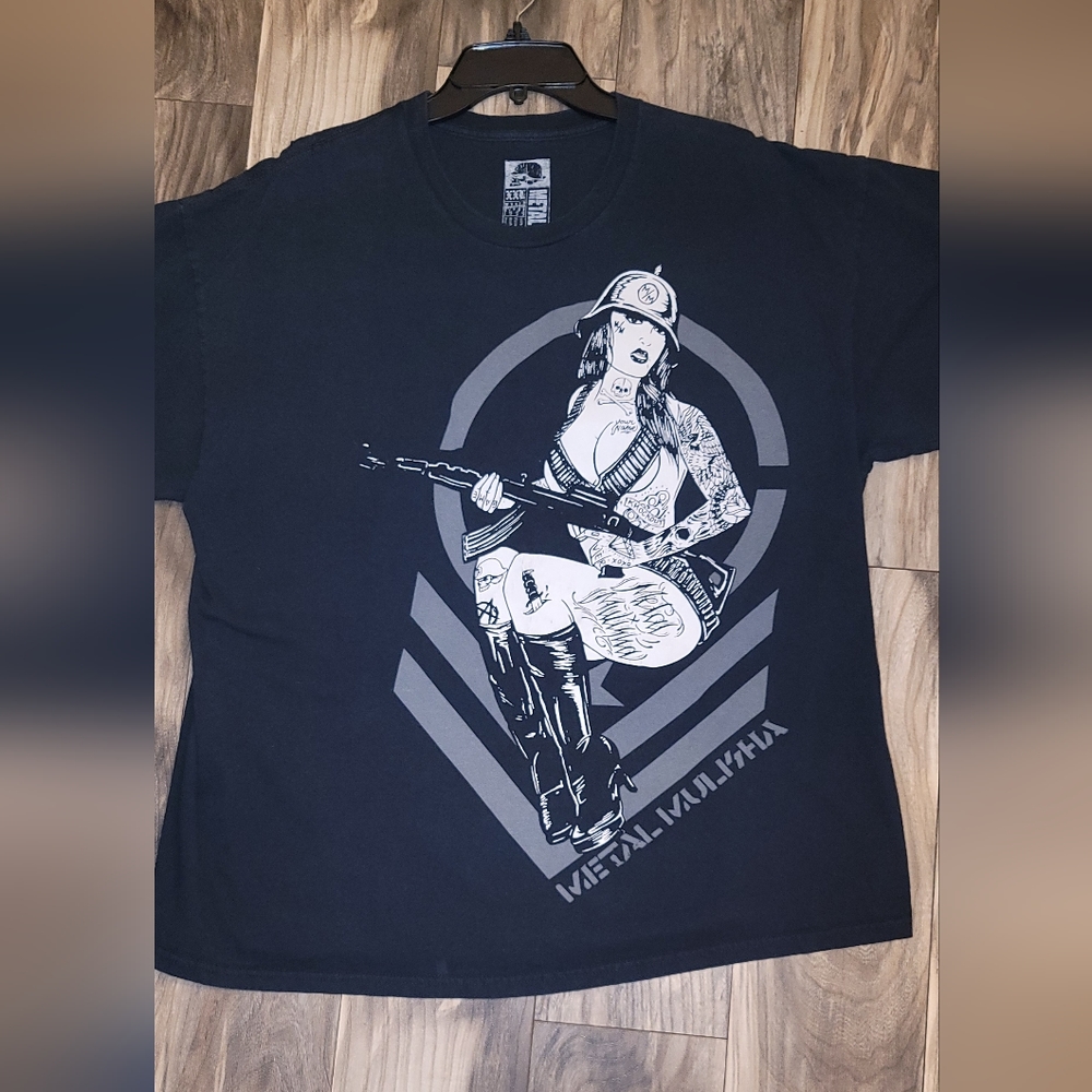 Metal Mulisha with girl 2XL Men's